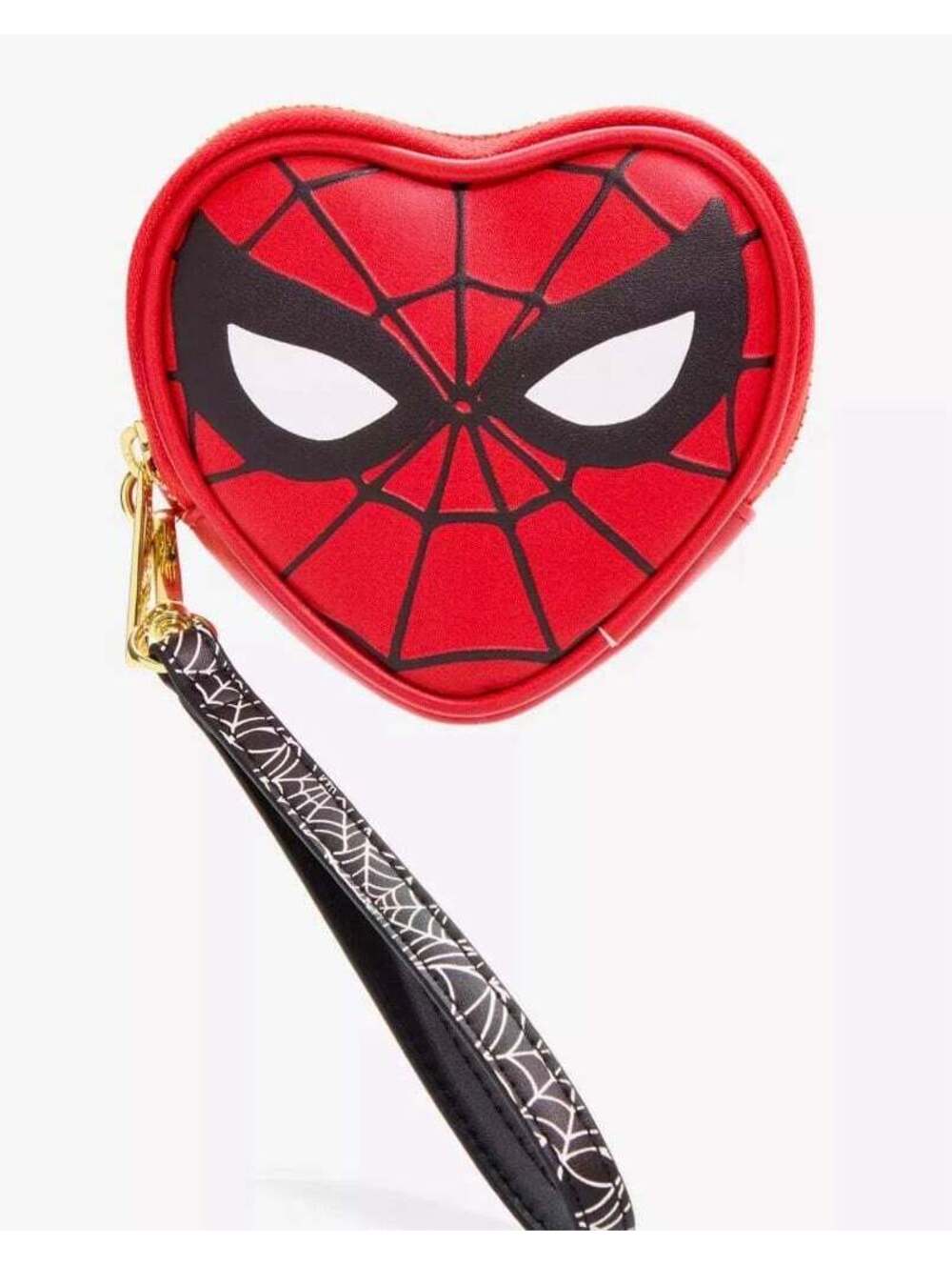 Loungefly Marvel Spider-Man Heart Mask Coin Purse